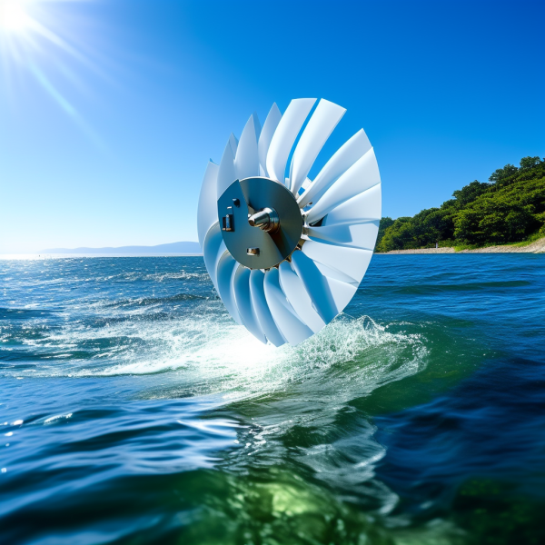 Fichier:Water current turbine.png